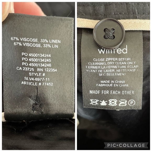 Aritzia Wilfred Kafka Belted Linen Cargo Pants High Rise Cropped - Picture 4 of 11